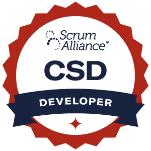 Certified Scrum Product Owner (CSPO) credential badge from Scrum Alliance
